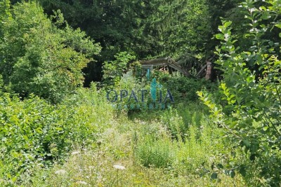 Vrbovsko, okolica - ruševna kuća s velikom okućnicom