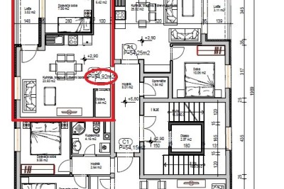 Novi projekt! Prodaja stanova u izgradnji, Pula, centar! B2