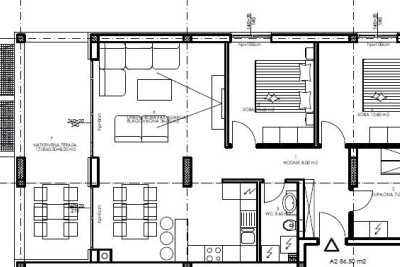 Novi stambeni projekt- prodaja stanova na odličnoj lokaciji, Pula!