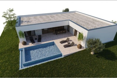 Project for a new build villa in Medulin!