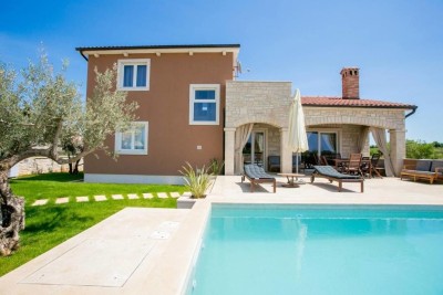 A beautiful villa in the Istrian style