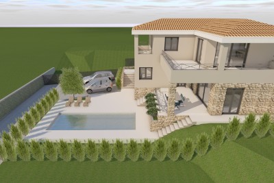 Sale of construction land with a project, Bibići.