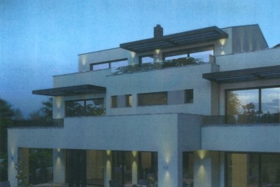 Building plot with building permit