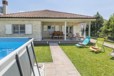 Labin – Furnished Ground Floor Apartment with Pool
