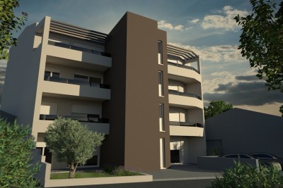 Prodaja - stan s terasom u izgradnji, novi stambeni objekt, Ližnjan!